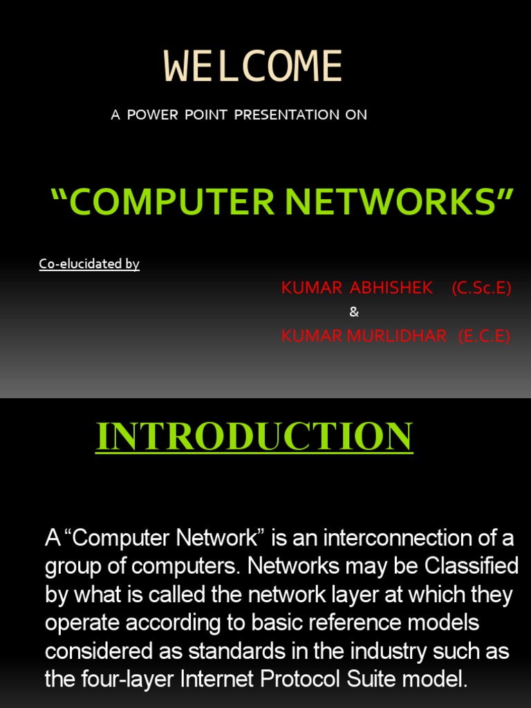ec2352 computer networks notes